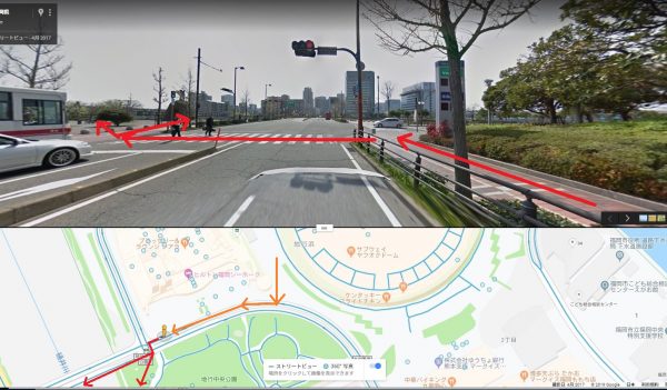 福岡ドーム帰り道03